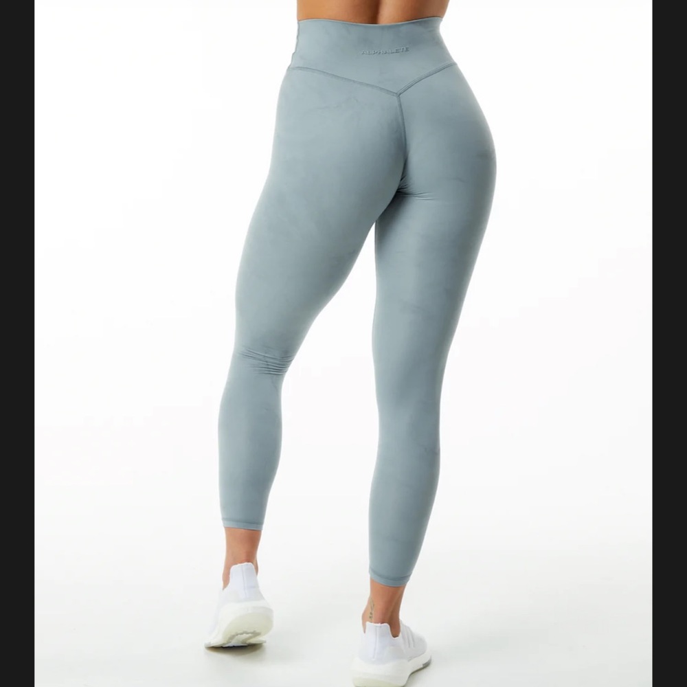Alphalete Alphalux Leggings, Denim Wash